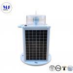 Solar Power LED Aviation Obstruction Aircraft Warning Light Red White for sale