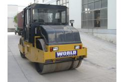 China Streamlined Shape Smooth Drum Vibratory Roller Flexible Steering Drum Road Roller supplier