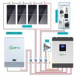 OEM Off Grid Hybrid Solar System Kit Achieve Energy Independence Sustainability for sale