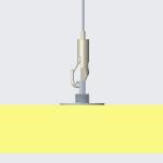 Easy to attach chandelier acoustic panel wire kit suspension system sound deadening material