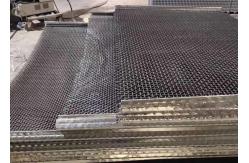 China High Tensile Spring Steel Vibrating Screen Mesh For Quarry With Hook supplier