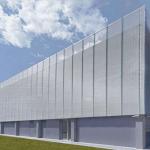 Facade Expanded Exterior Wall Mesh Panel 2.35mm Thick Aluminum Alloy