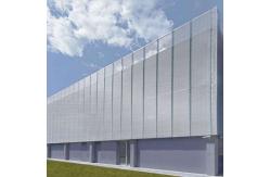 China Facade Expanded Exterior Wall Mesh Panel 2.35mm Thick Aluminum Alloy supplier