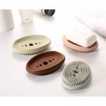 FDA Multifunctional Silicone Soap Box With Cleaning Brush for sale