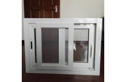 China Hurricane Impact PVC Sliding Window With Mosquito Mesh Customized supplier
