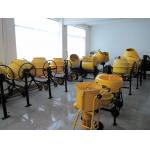 140L Mini Cement Mixer Two Wheels Cement Mixer Machine Fixing Structure