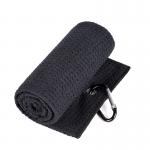 Highly Absorbent Customized Waffle Golf Towel With Various Colors And Stain Resistant Feature for sale