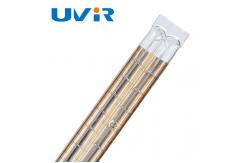 China Gold coating Medium Wave Infrared Lamp 1060mm Heating length supplier