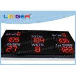 8'' 200mm Height Cricket Digital Score Display Board With PVC Controller Box for sale