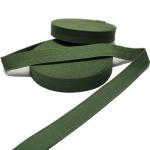 Custom 3/4 Inch Woven Thick Binding FOE Stretch Webbing Fold Over Elastic for sale