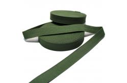 China Custom 3/4 Inch Woven Thick Binding FOE Stretch Webbing Fold Over Elastic supplier