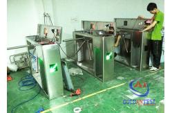 China Waist height Mobile phone apps Tripod Turnstile Gate , office building turnstile security gates supplier