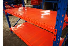 China Custom Powder Coated Heavy Duty Industrial Shelving For Warehouse With Steel Plate supplier