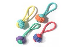 China Hemp Dog Toys Puppy Rope Chew Toys Interactive Walking Dog Toy supplier