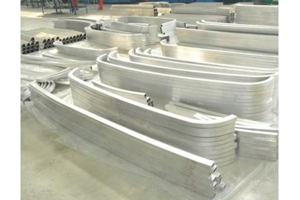CNC Machining Parts Aluminium Profile Bending With Customized Shape