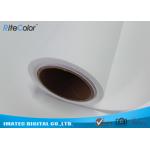 Waterproof Matte Polyester Solvent Canvas Rolls For Roland / Mimaki / Mutoh Printers for sale