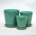 Glossy Ceramic Decorative Pots Lightweight for Home Decor for sale