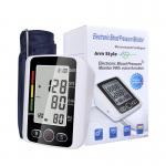 White Electronic Home Blood Pressure Device With Voice Function One Touch Measurement for sale