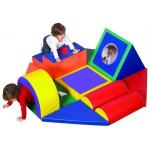 Eco - Friendly Inflatable Sports Games , Children Sponge Foam Climbing Toys for sale