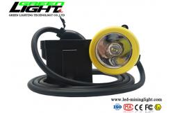China 7800mAh LED Miners Cap Lamp 216lum Support USB Charger Waterproof supplier