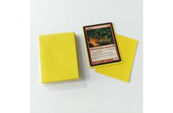 China Yellow Magic Gathering Card Sleeves Polypropylene Back 66X91mm supplier