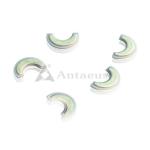 Ivory Electrical Component Metallized Alumina Ceramics Insulator Anti corrosion for sale