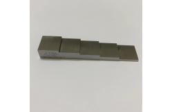 China Carbon Steel Step Test Ultrasonic Thickness Gauge Calibration Block Huatec supplier
