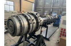 China 16mm to 630mm HDPE Pipe Production Line , Single Screw Exrtruder supplier