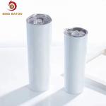 White 20 Oz Vacuum Insulated Stainless Steel Tumbler Beer Pints for sale