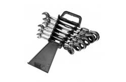 China CRV Polished Forged Steel Wrench 8mm To 17mm Chrome Vanadium Spanner supplier