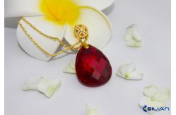 China Pigeon Blood Ruby Fancy Color Sapphire 4x4mm 6x6mm supplier
