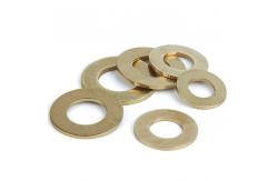 China M3 - M24 Custom Flat Lock Washers DIN125 Brass Plain Washer supplier