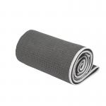 Double Sided Yoga Towel Custom Logo Rpet Microfiber Yoga Mat With Non Slip Silicone Microfiber Yoga Towel for sale