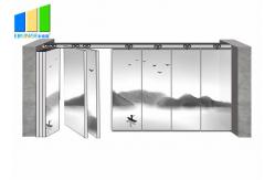 China School Classroom Sliding Folding Door Sound Proof Movable Parititon supplier