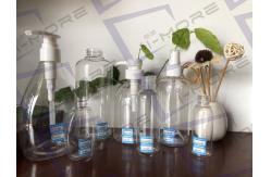 China Tamper Cap Clear 50ml 18/410 OEM Plastic Container Bottles supplier