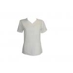 155G Women Medical Uniform Polyester Spandex Short Sleeve Scrubs for sale