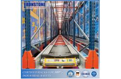 China High Density Radio Shuttle Pallet Rack System for Improved Stock Management supplier