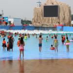 Multiple People Swim Wave Pool Open Air Outdoor Water Playground for sale