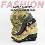 Retro Unisex Camo Adjustable Army Military Baseball Cap Curve Brim Fishing Hat for sale