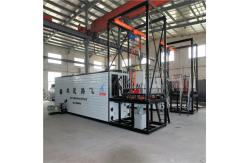 China Thermal Oil Boiler Heating Bitumen Drum Melter Continuous Production Container Loading supplier