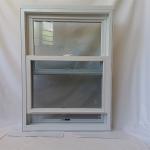 105 Series Fixed UPVC Double Hung Window With Tilt Hurricane Impact