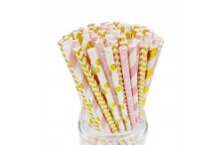 China Biodegradable Durable Waterproof Paper Straws Compostable And Eco Friendly supplier
