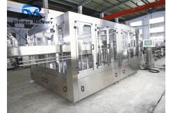 China Screw Capping Beverage Soda Bottling Machine 2000 - 3000 Bottles/Hour supplier