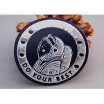 Garment TPU Printed Label With Reflective Silver Logo And Foam for sale