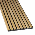 Akupanel Akustik Panel Wooden Slat Acoustic Panel For Home Soundproofing TV Back Wall for sale