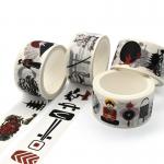 SVHC Width 12mm Impermeable Japanese Washi Paper Tape for sale