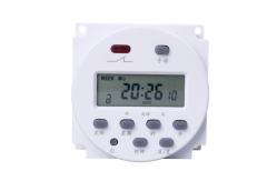 China 16A LCD Display Weekly Programmable Timer Switch Din Rail 12V 24V 220V supplier
