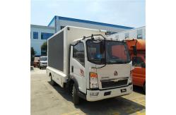 China 4X2 HOWO TRUCK MOBILE ADVERTISING LED DISPLAY BILLBOARD TRUCK supplier