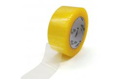 China 45mic Yellowish Transparent Bopp Packing Tape For Carton Sealing supplier