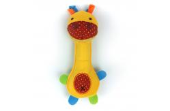 China 20cm short fabric chewing dog toy with sounding balloon for training supplier